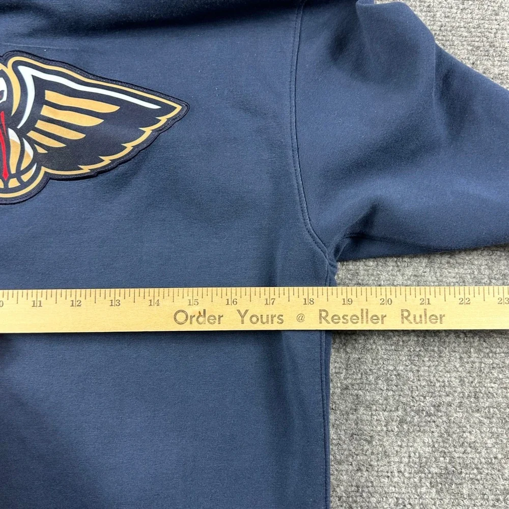 Nike Hoodie Boys L 14/16 Navy New Orleans Pelicans NBA Dri-FIT‎ Full Zip Jacket